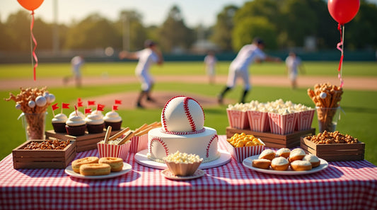 Celebrate with a Double Header Baseball Joint Birthday Invitation