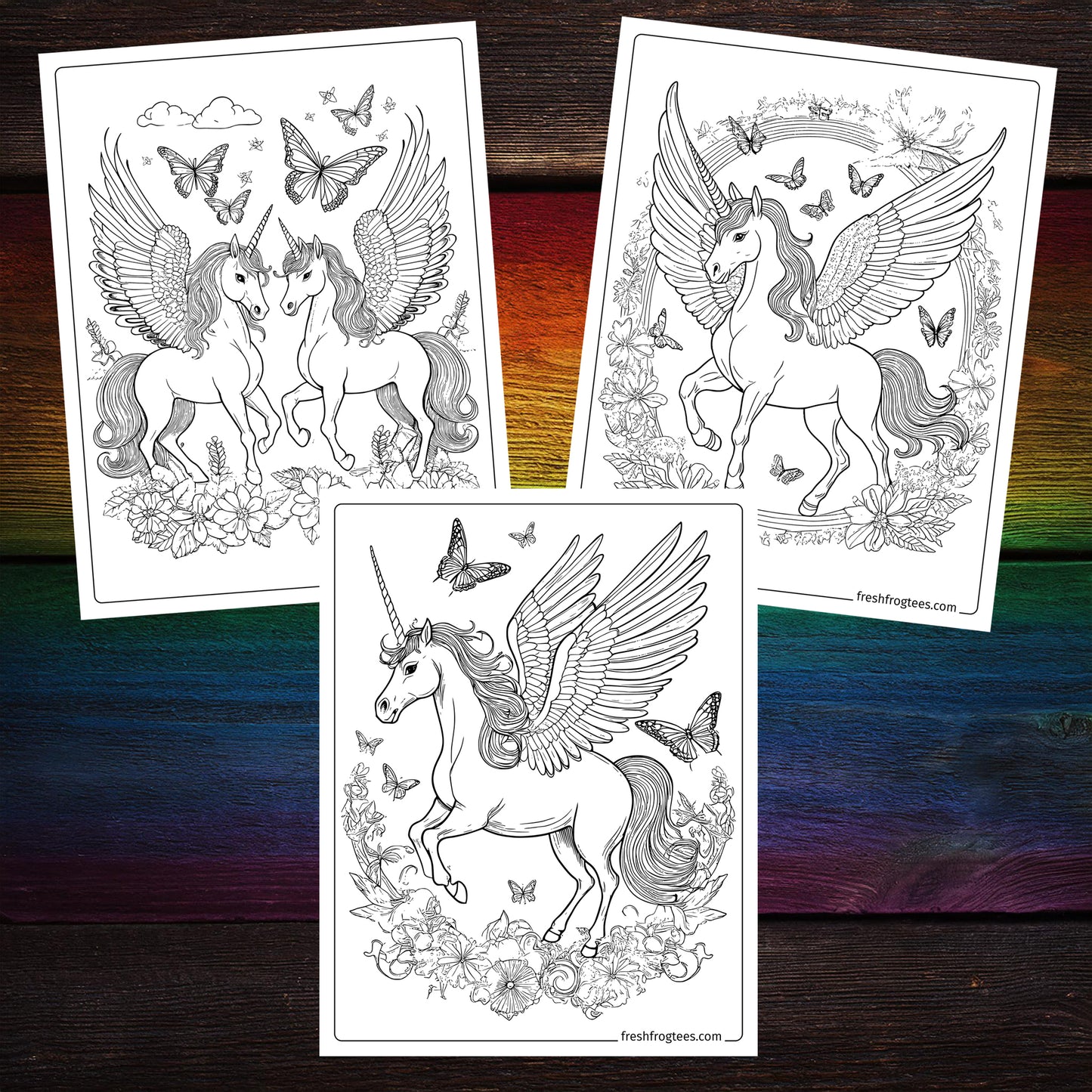 Free Unicorn Coloring Pages | Birthday Activities and Fun