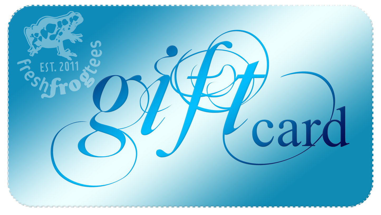 Fresh Frog Tees Gift Card