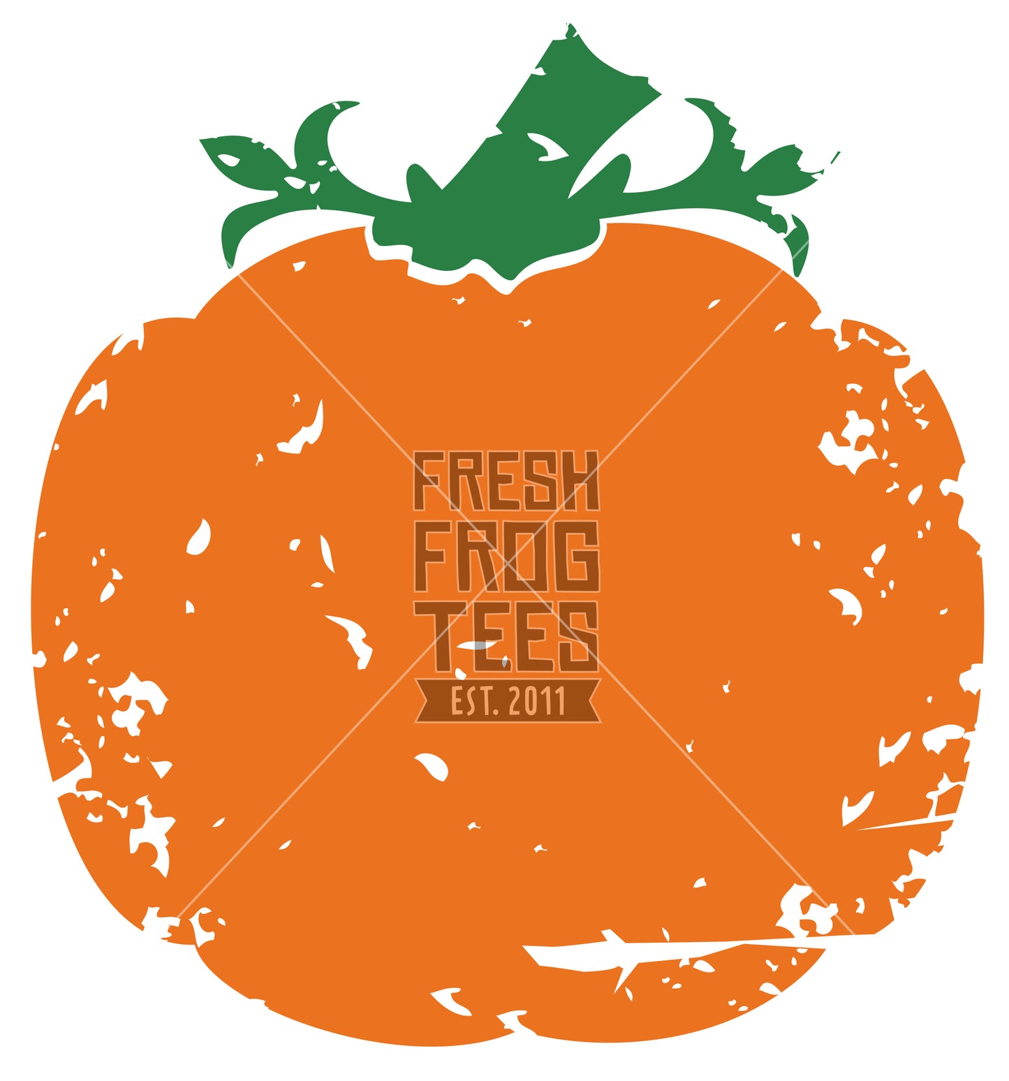 Grunge pumpkin Halloween or Thanksgiving vector