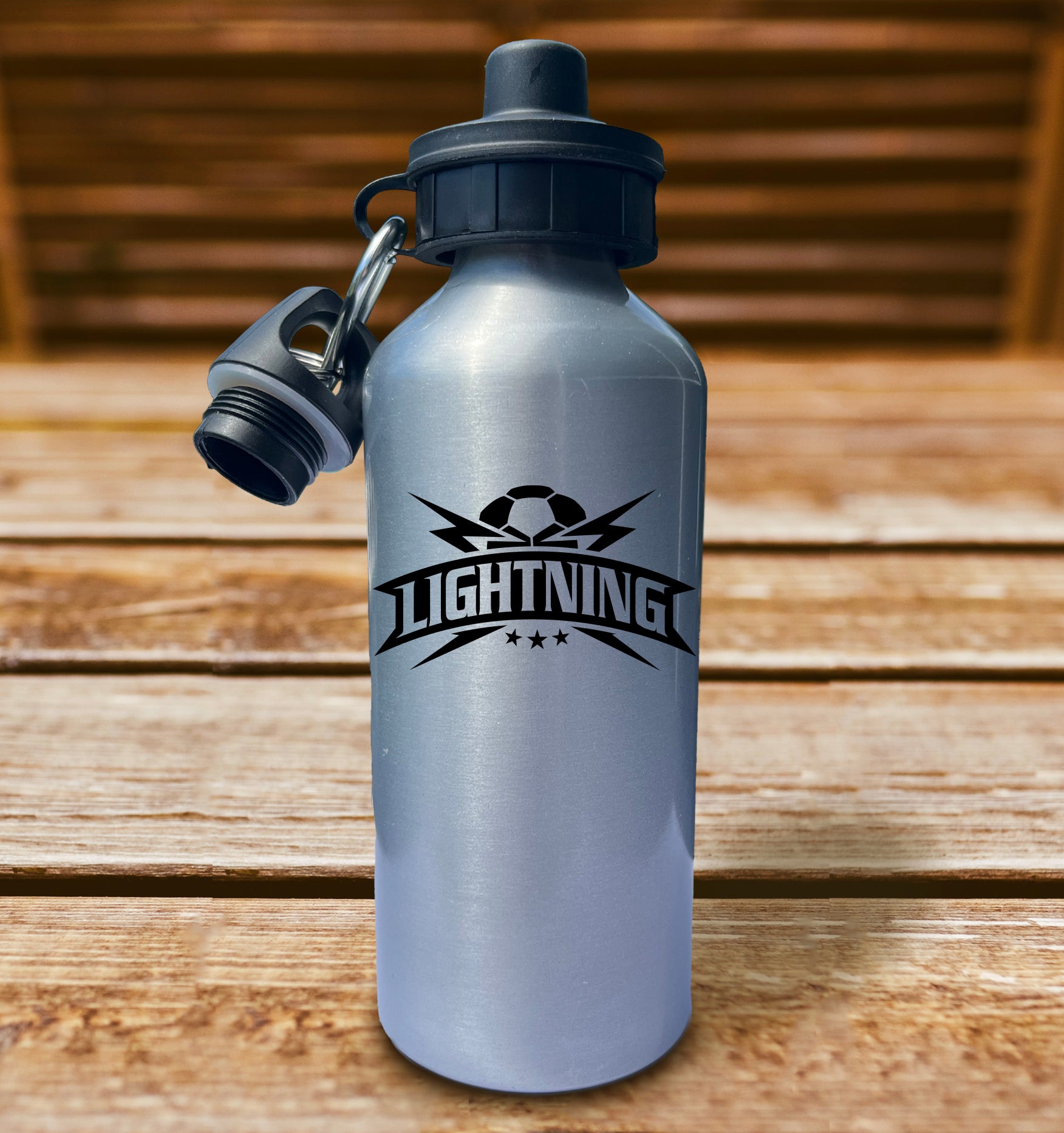 20 oz. Aluminum Sports Bottle w/ Carabiner