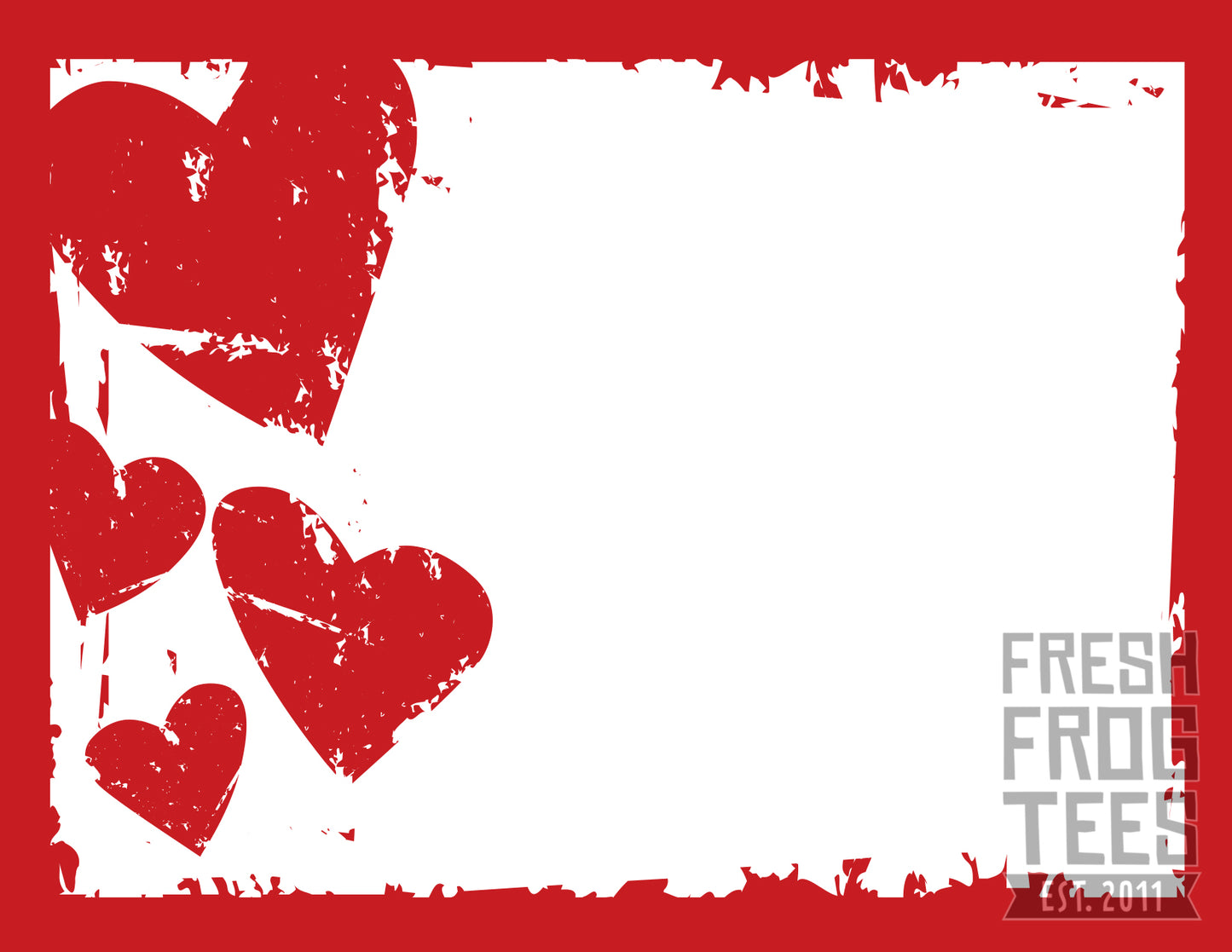 Valentine postcard vector illustration