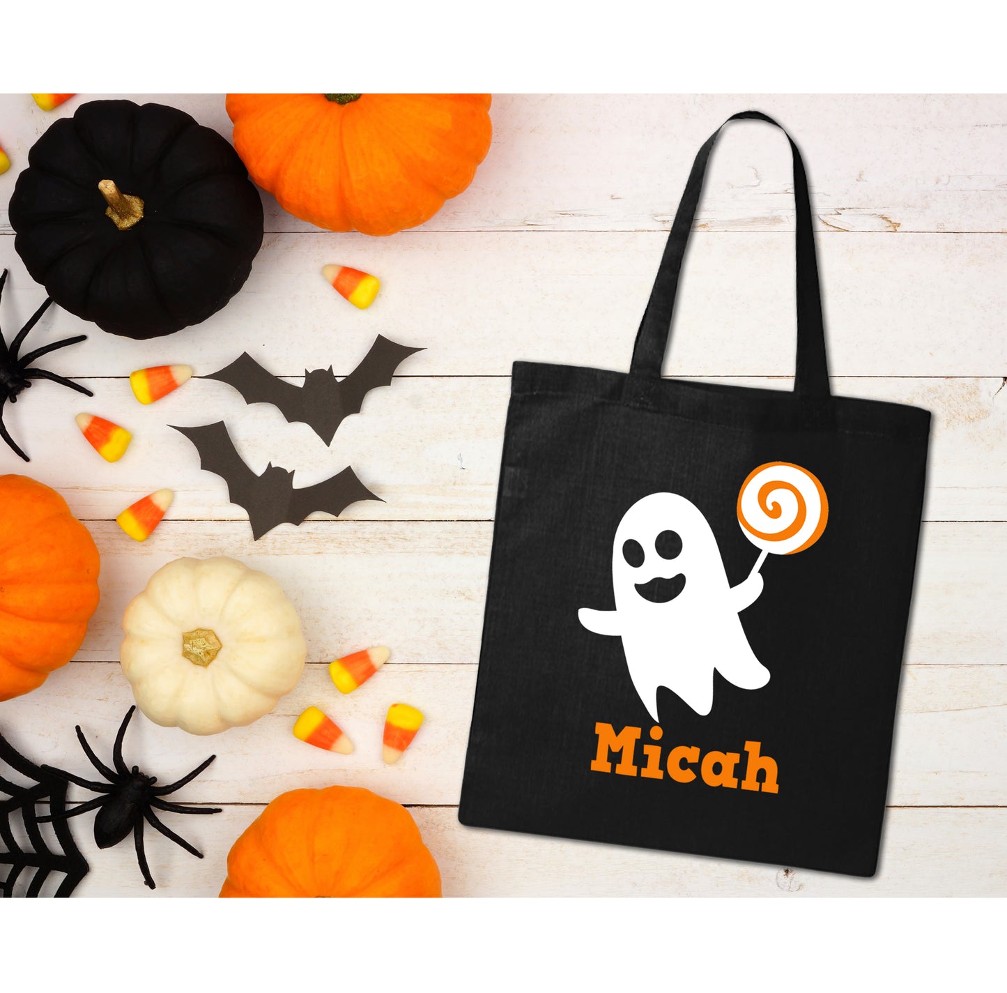 Halloween Trick or Treat Tote Bag