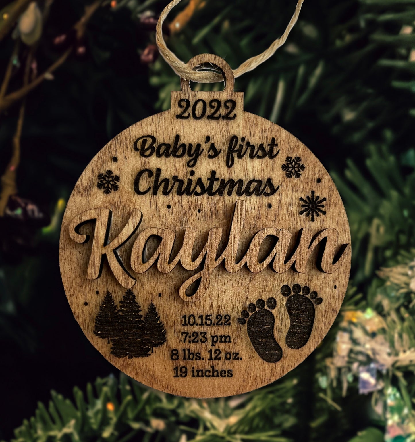 Baby's first Christmas ornament
