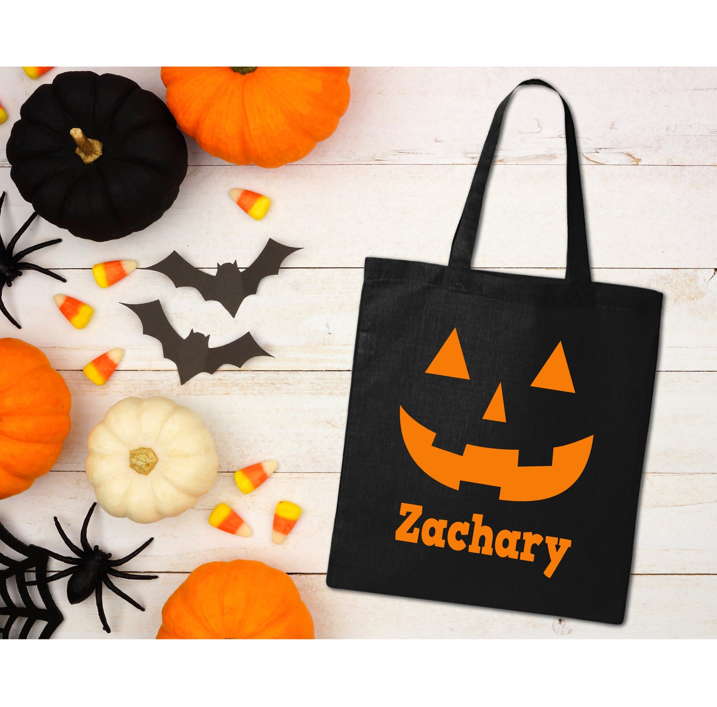 Halloween Trick or Treat Tote Bag