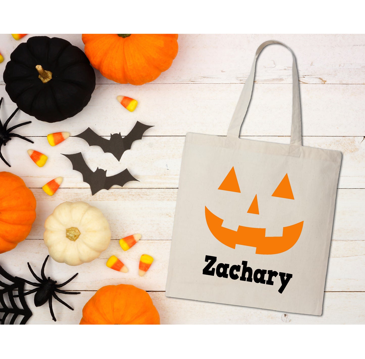 Halloween Trick or Treat Tote Bag