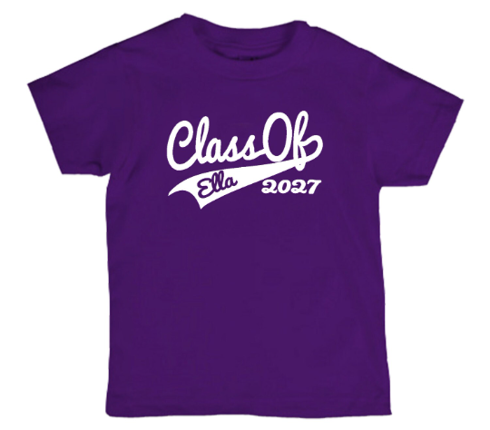 Graduation Shirt Back to school Class of 2035 2034
