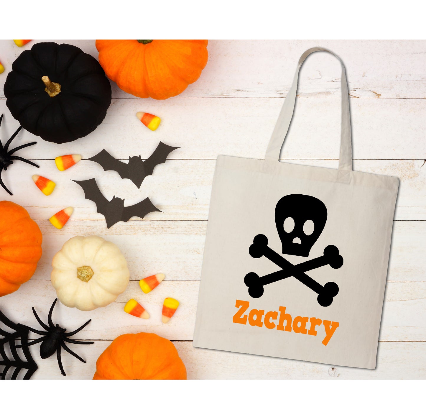 Halloween Trick or Treat Tote Bag