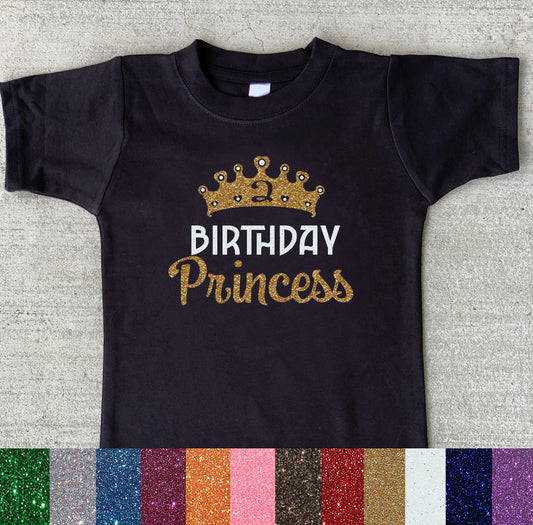 Birthday Princess Tiara birthday shirt