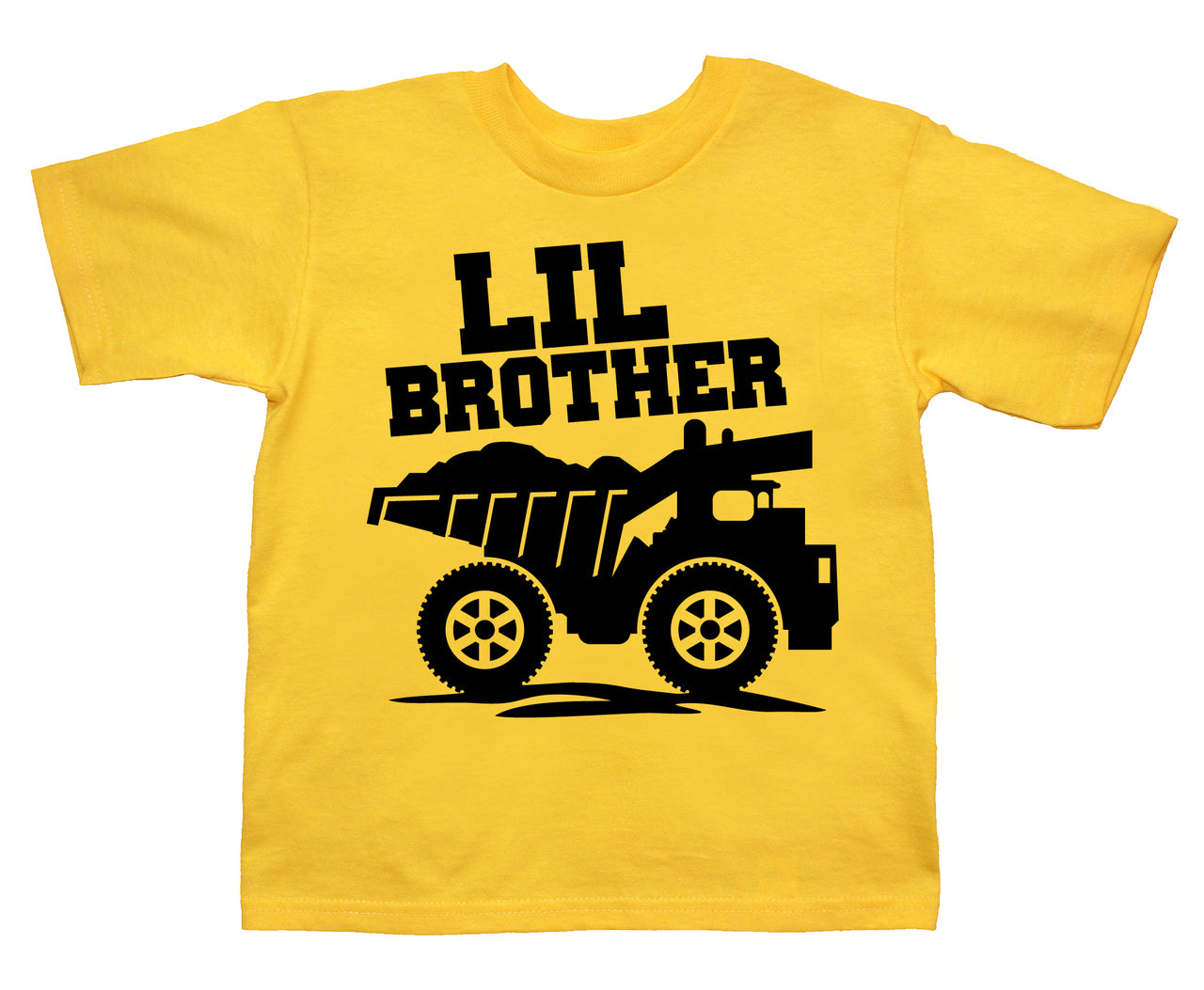 Little Brother dump truck shirt