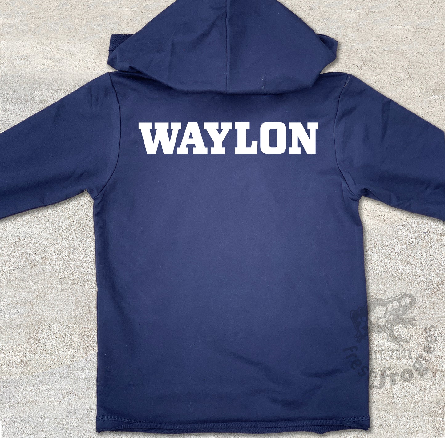 Custom Sports Ball Hoodie French Terry Long Sleeve shirt with pocket