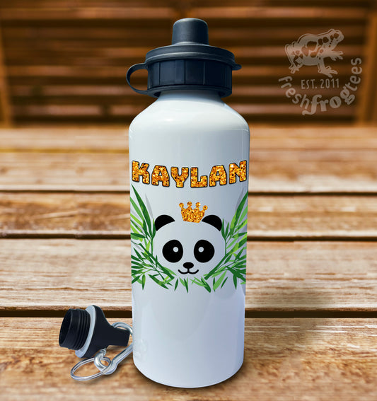 Personalized Panda Water Bottle