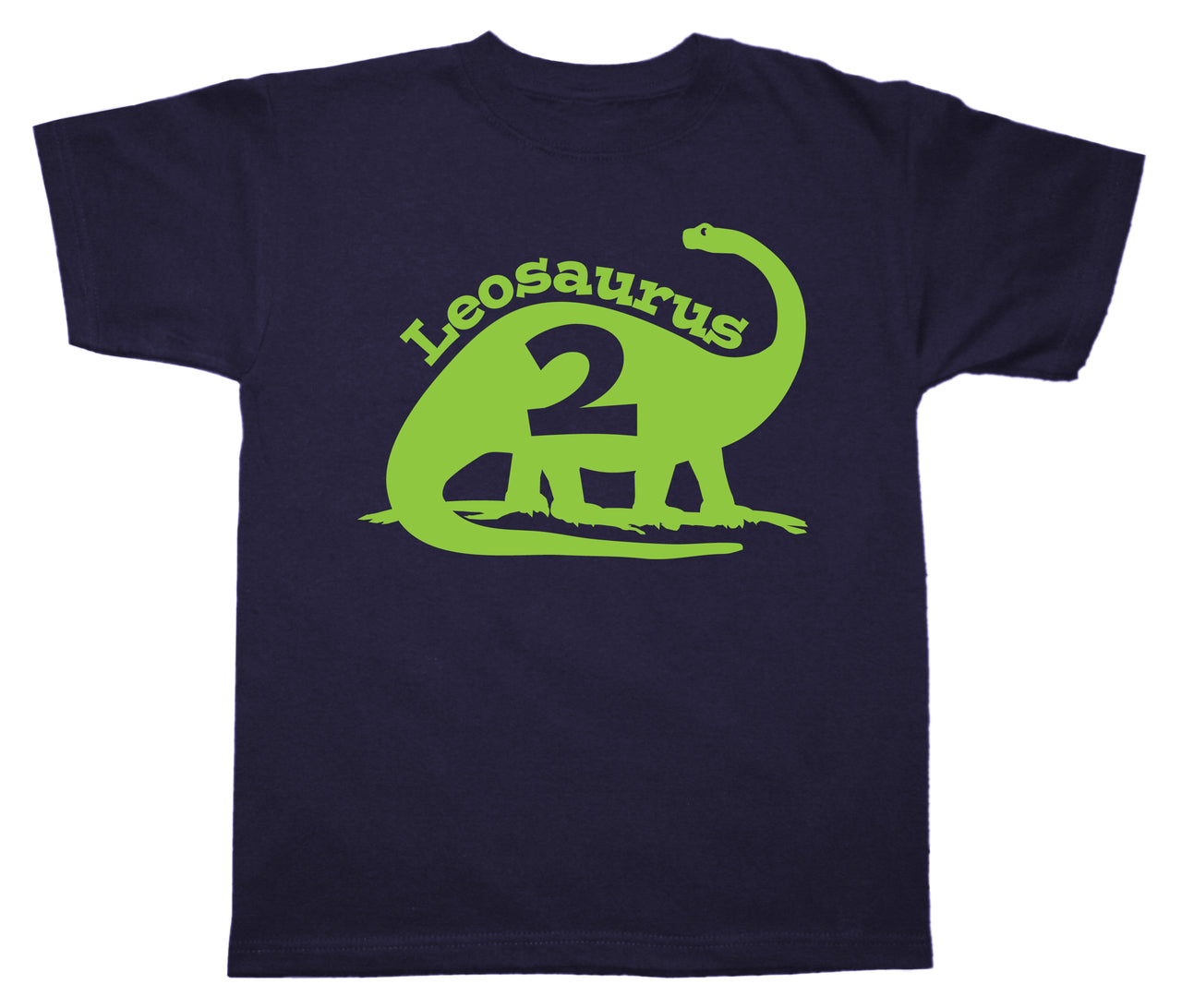 Brontosaurus birthday shirt