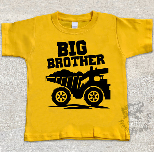 Big Brother Shirt - Dump Truck