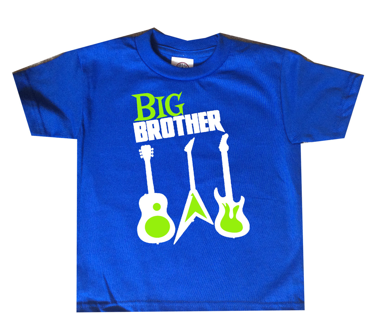 Rockstar Big Brother Shirt - Guitar sibling Tee