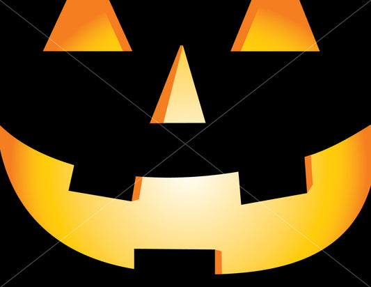 Halloween greeting card vector illustration