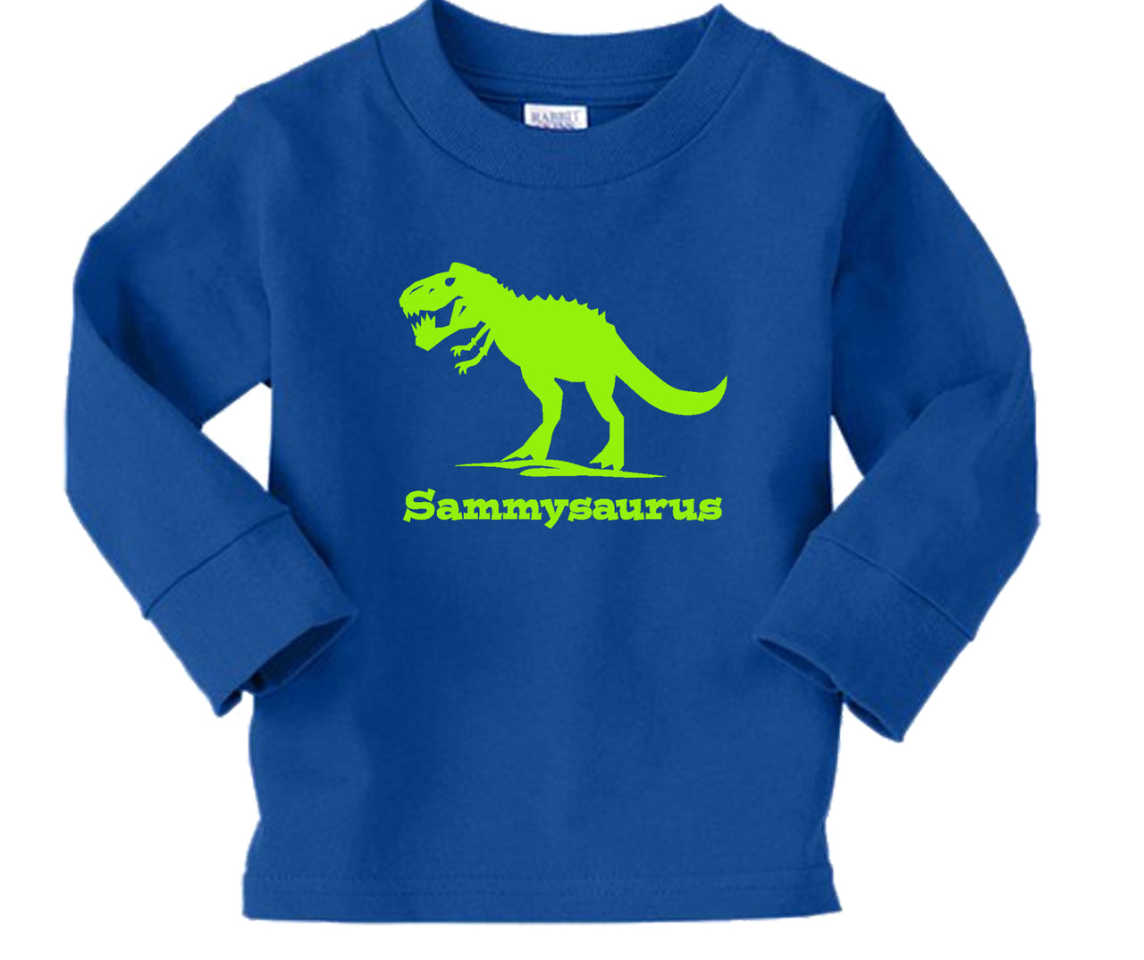 T Rex dinosaur long sleeve shirt