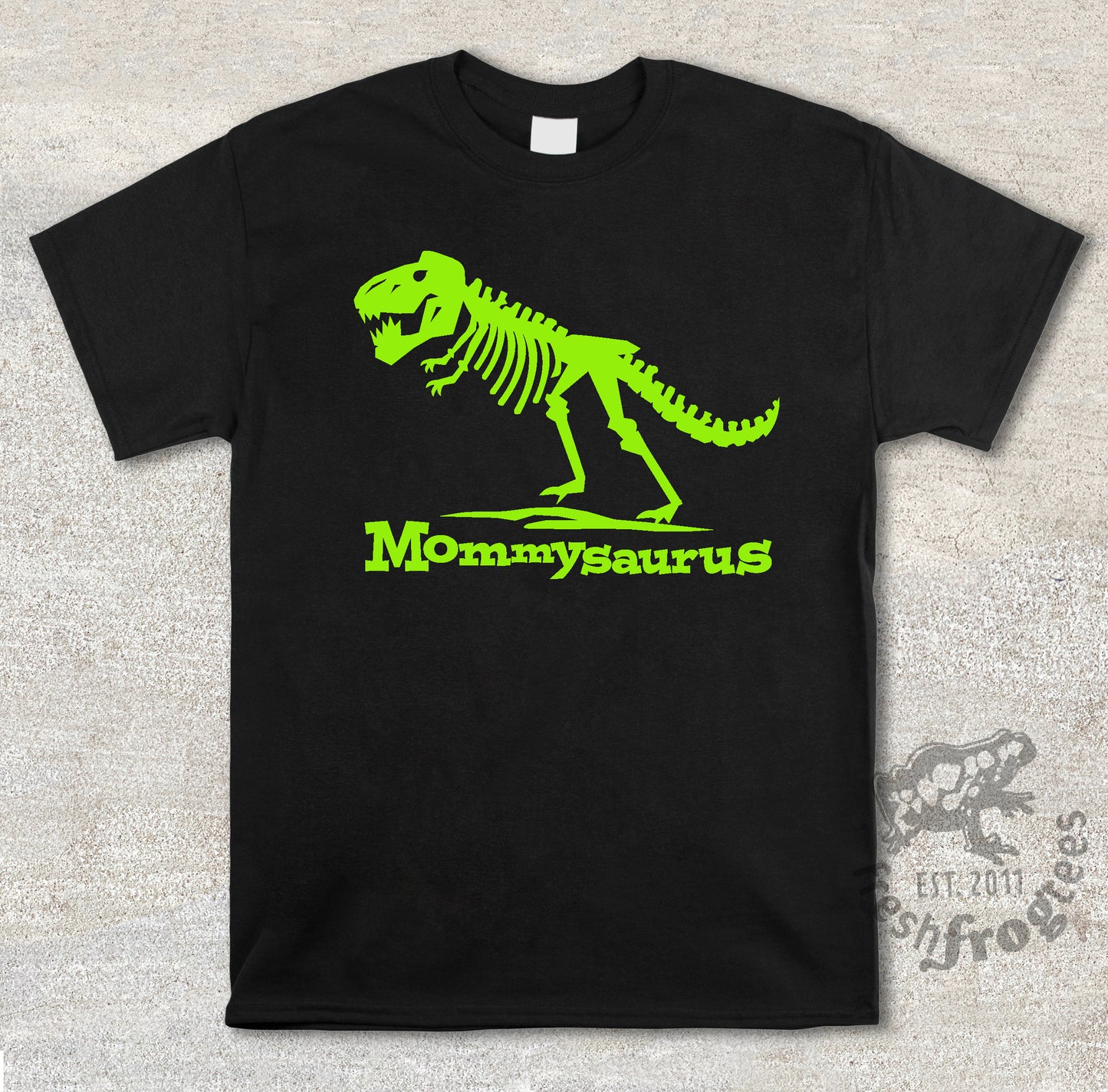 Mommysaurus Trex Skeleton Tshirt