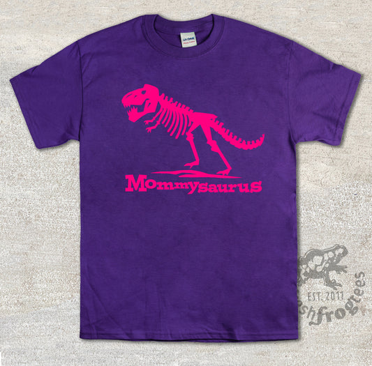 Mommysaurus Trex Skeleton Tshirt