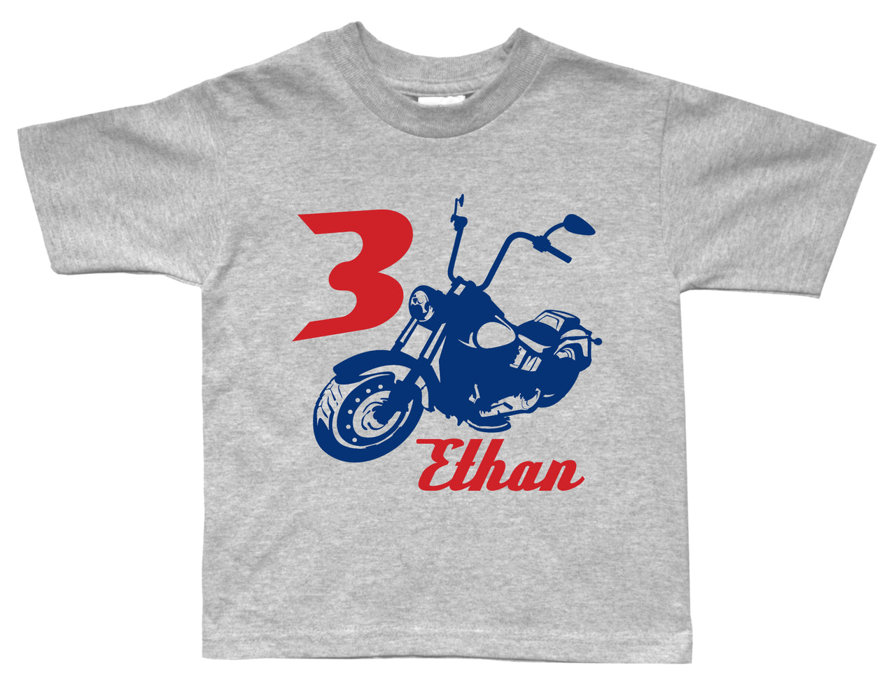 Motorcycle Chopper Birthday Shirt