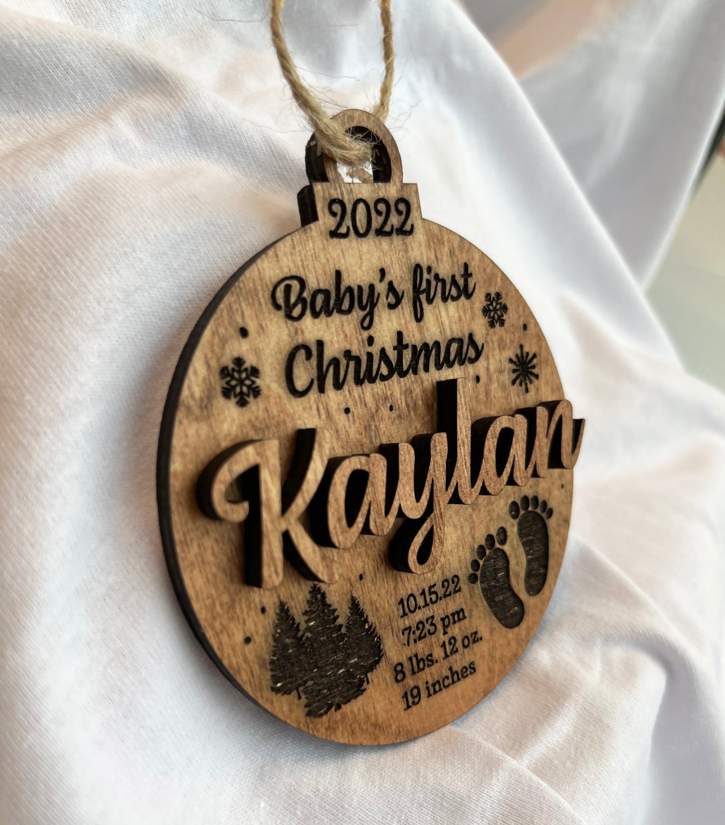 Baby's first Christmas ornament