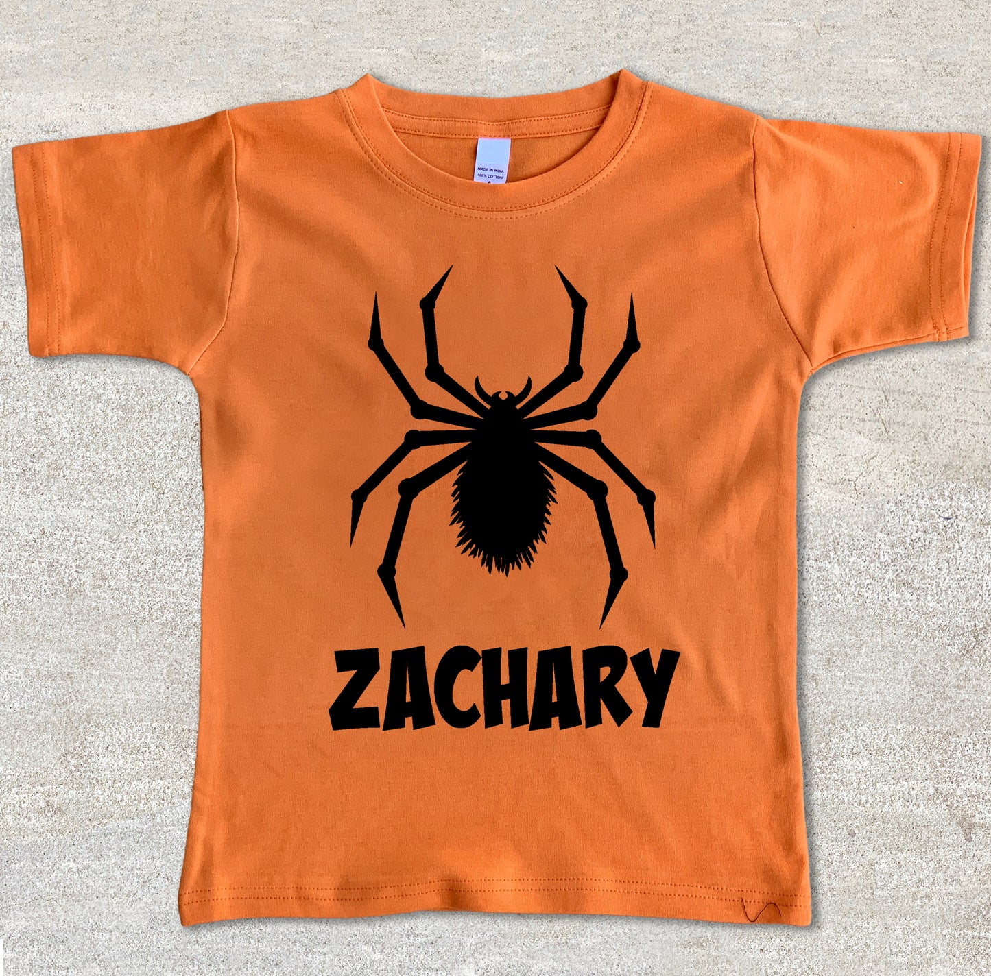 Kids halloween shirt for boys Spider