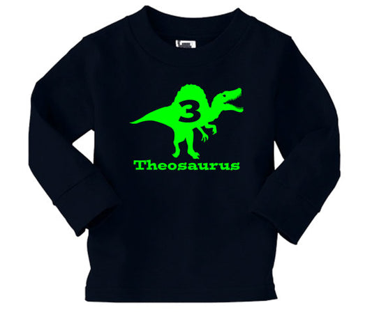 Spinosaurus Dinosaur Birthday Shirt