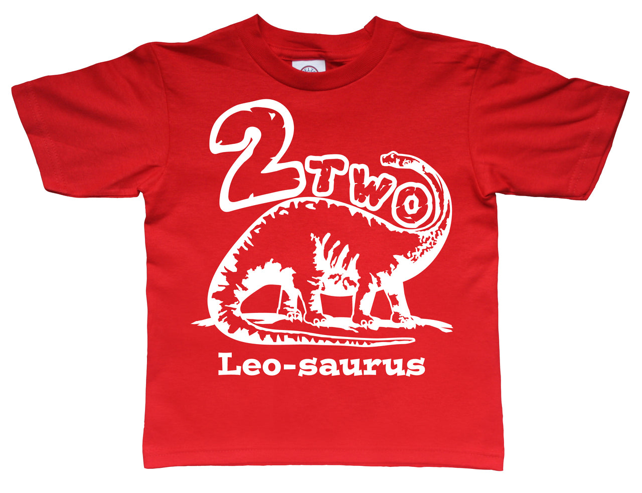 Brontosaurus dinosaur birthday tshirt